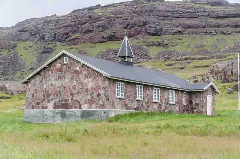 226 - Groenlandia - Igaliku - iglesia